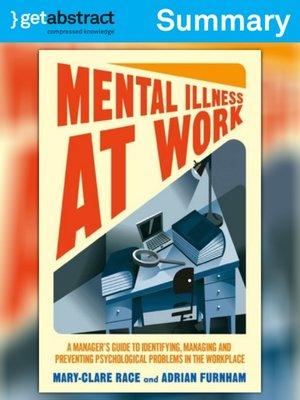 cover image of Mental Illness at Work (Summary)